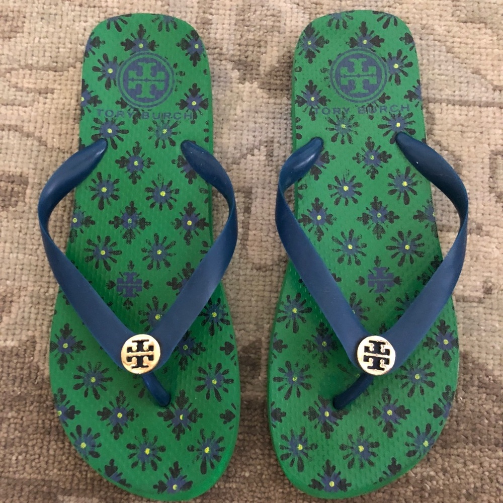 Tory Burch Solid Thin Rubber Flip Flop Sandal - image 2